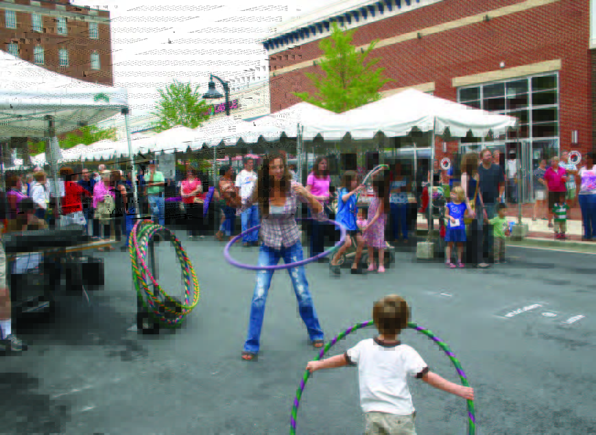 PHOTO: Hooping it up at the Fourth Annual Downtown Hyattsville Arts Fest