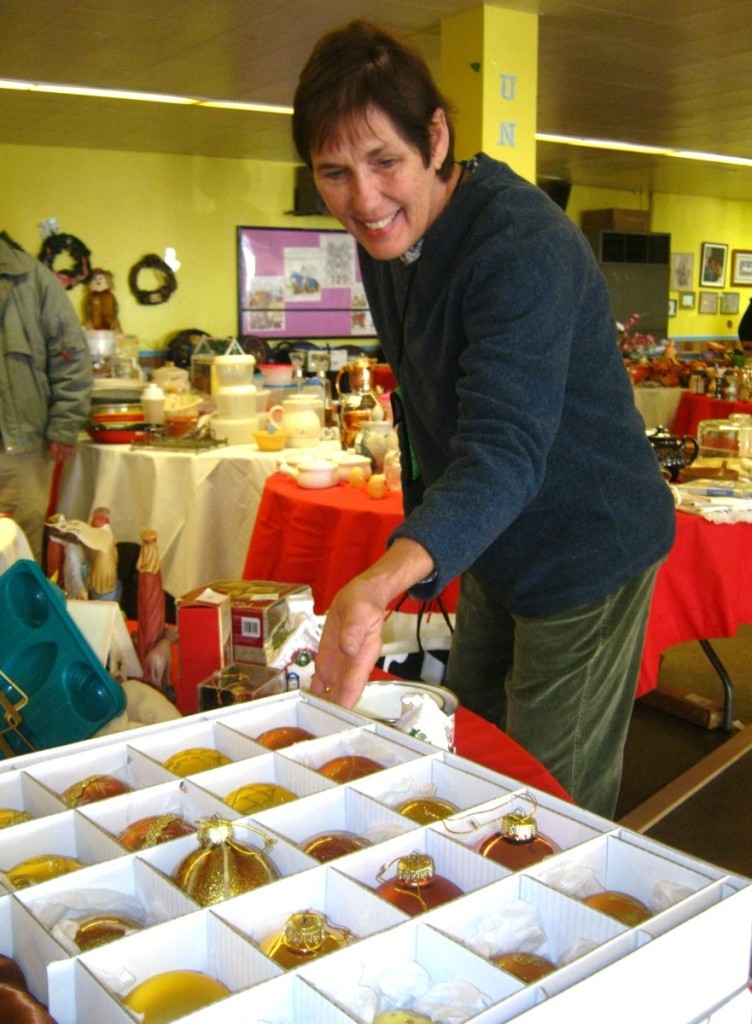 Michele Luby at the St. Jerome Christmas Bazaar December 2011