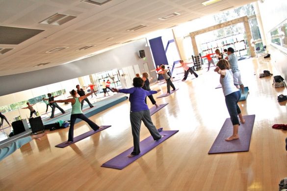 Yoga Class at a Gym2