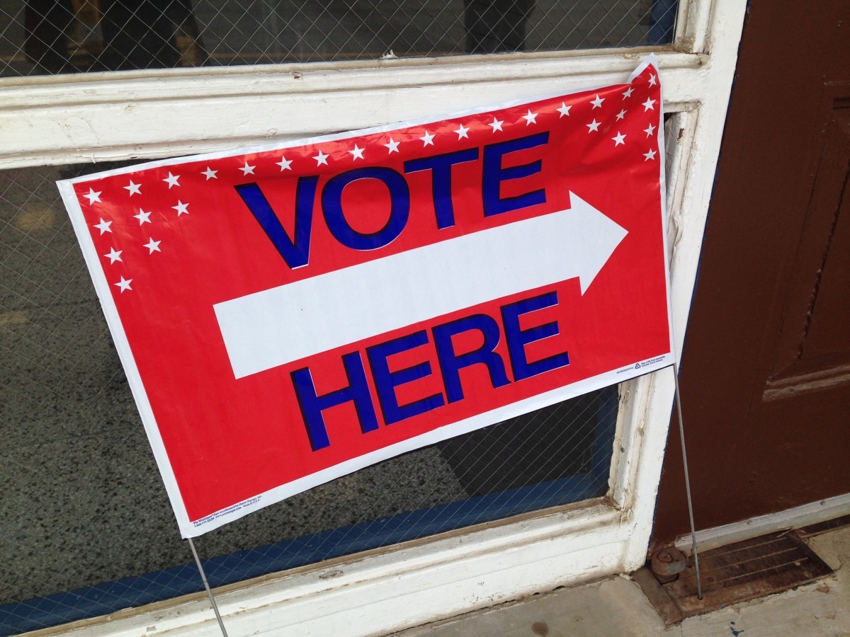 Voters went to the polls on November 4. Photo courtesy Caroline Selle.