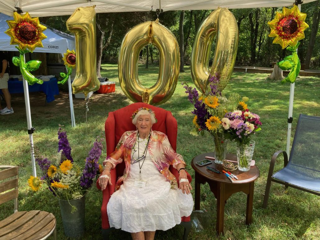 Ginny Scagliarinis 100th